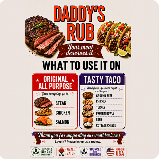 Daddy's Rub - Original All-Purpose Seasoning