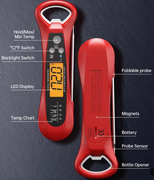 Waterproof Digital Meat Thermometer
