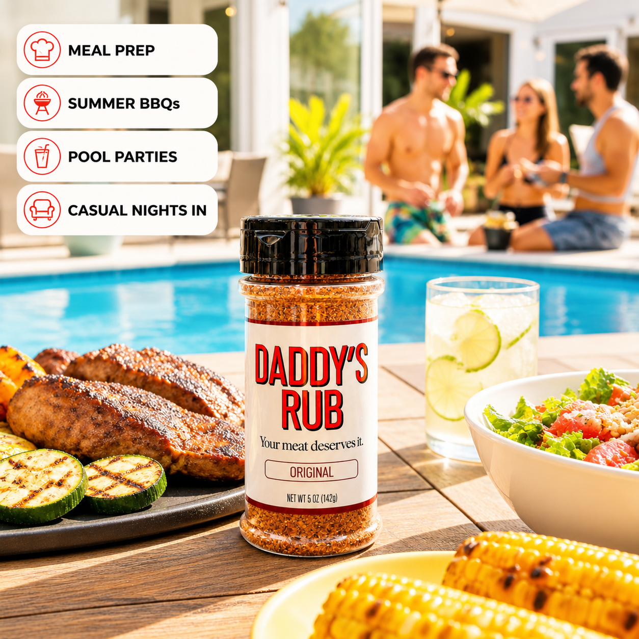 Daddy's Rub - Original All-Purpose Seasoning