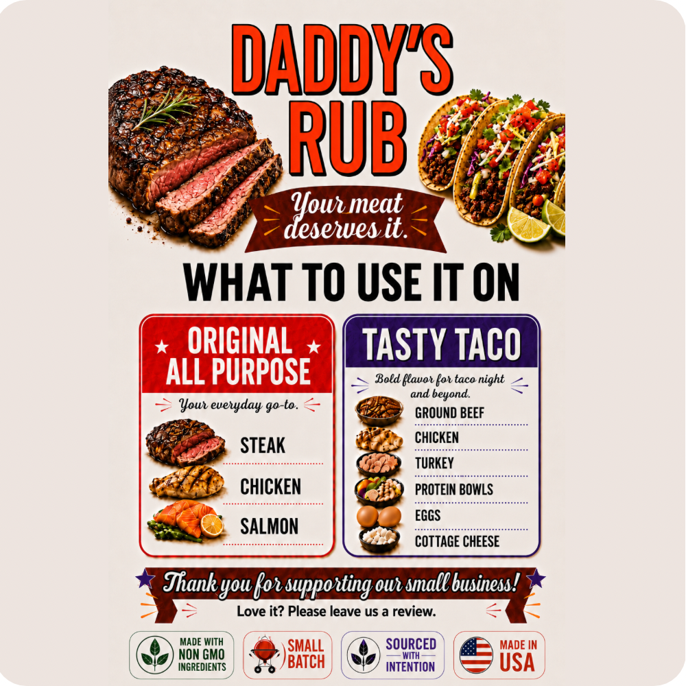 Daddy's Rub - Tasty Taco Seasoning