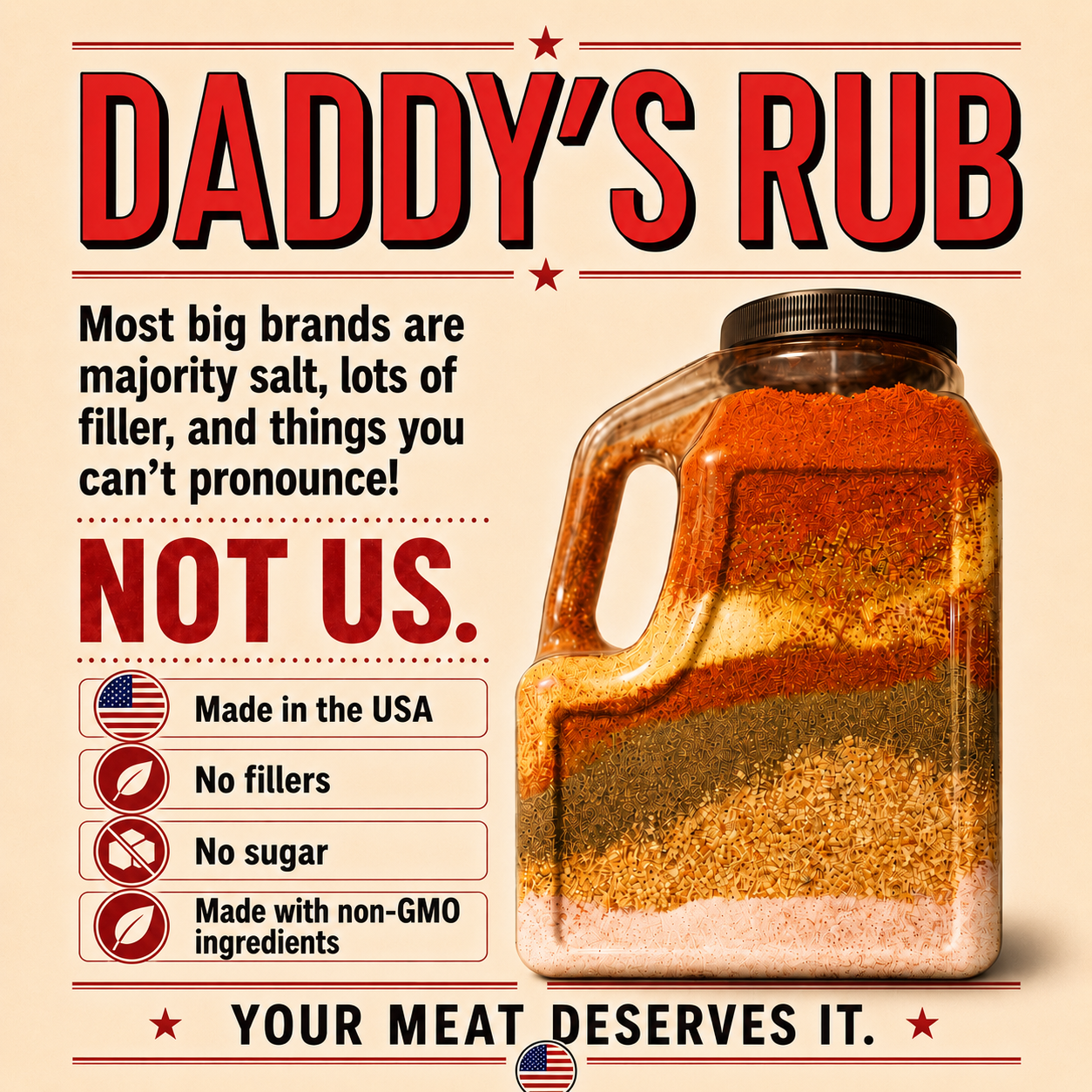 Daddy's Rub - Original All-Purpose Seasoning