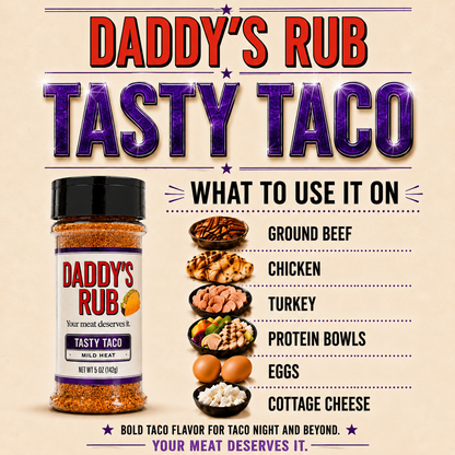 Daddy's Rub - Tasty Taco Seasoning