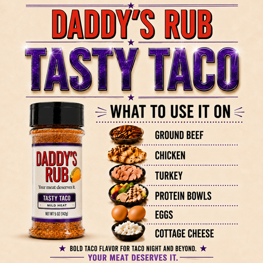Daddy's Rub - Tasty Taco Seasoning